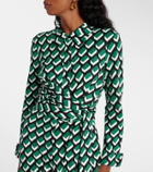 Diane von Furstenberg Michele printed jumpsuit