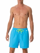 MC2 Saint Barth Man Lightweight Fabric Aqua Blue Swim Shorts Lighting Pantone | Pantone® Special Edition