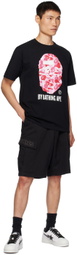 BAPE Black ABC Camo T-Shirt