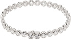 Hatton Labs Silver Round Tennis Bracelet