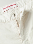 Orlebar Brown - Bulldog Slim-Fit Cotton-Twill Shorts - White