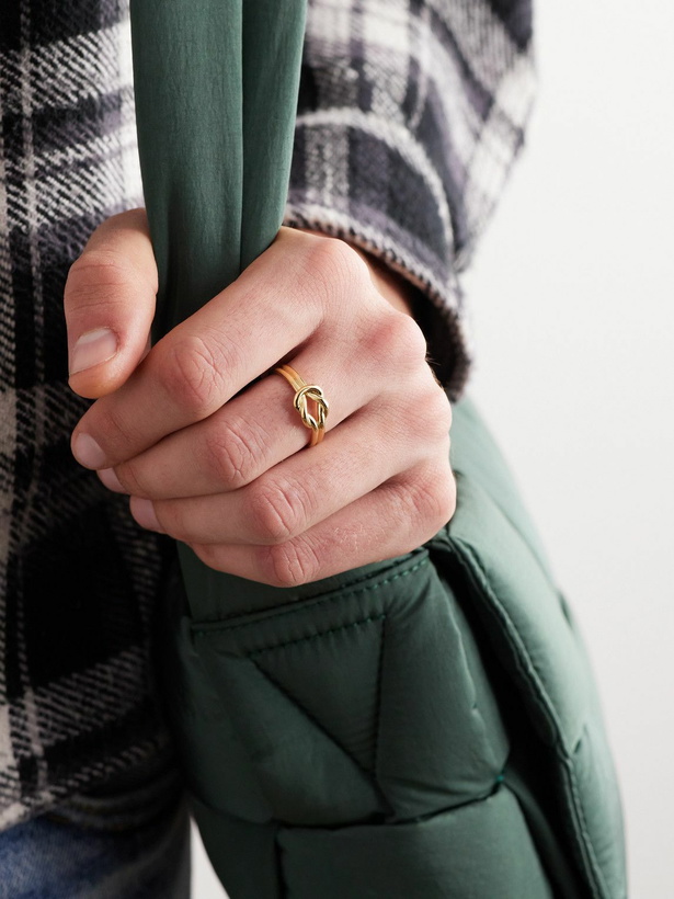 Photo: Anita Ko - Knot Gold Ring - Gold