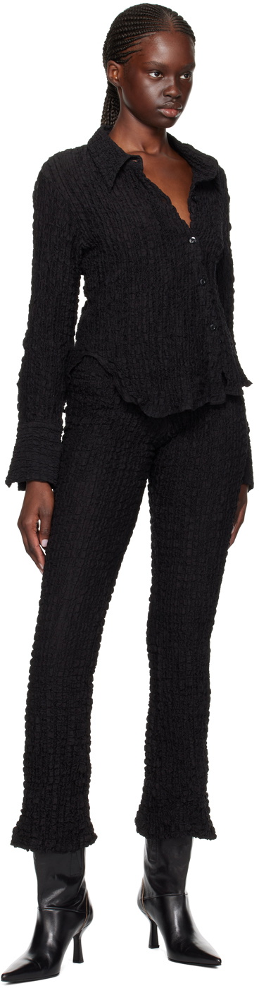 Song for the Mute Black Pop Corn Leggings