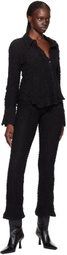 Song for the Mute Black Pop Corn Leggings