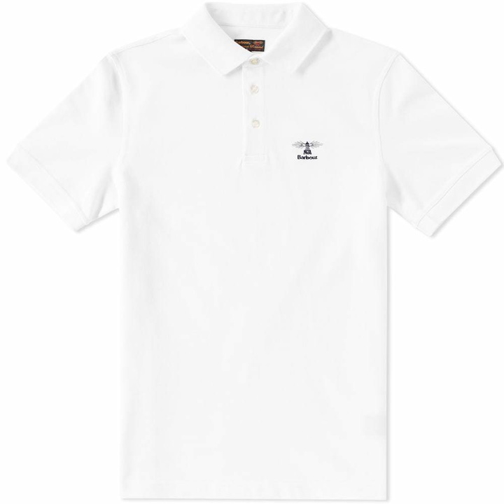 Photo: Barbour Joshua Polo White