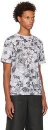 Dries Van Noten White Printed T-Shirt