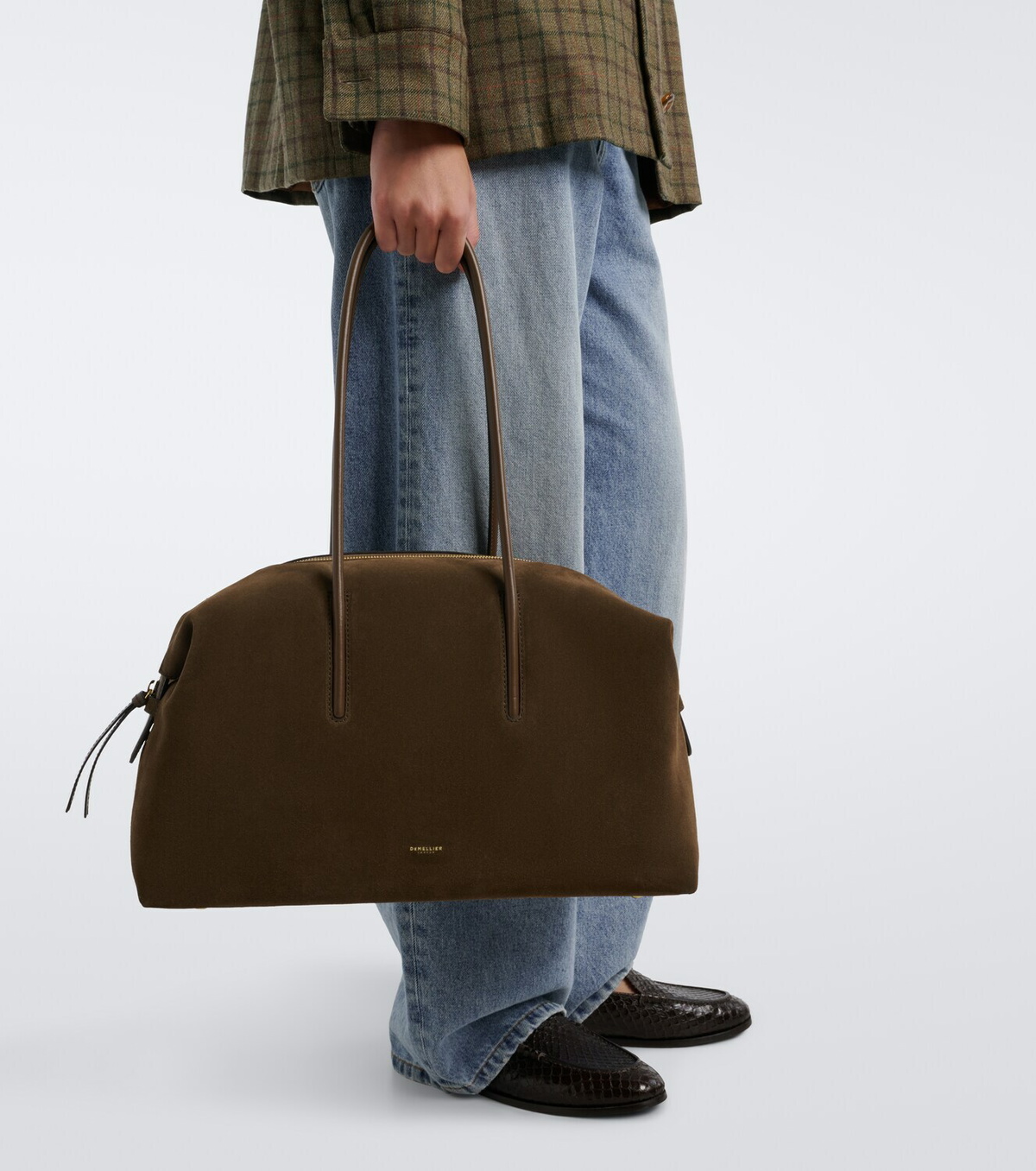 DeMellier Stockholm Large suede tote bag
