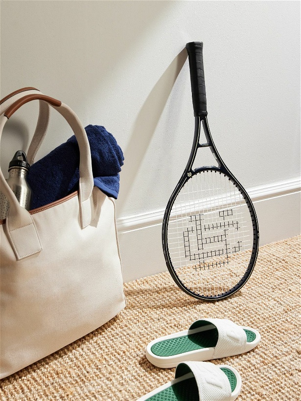 Photo: Reigning Champ - Prince Original Graphite 107 Leather-Trimmed Tennis Racquet