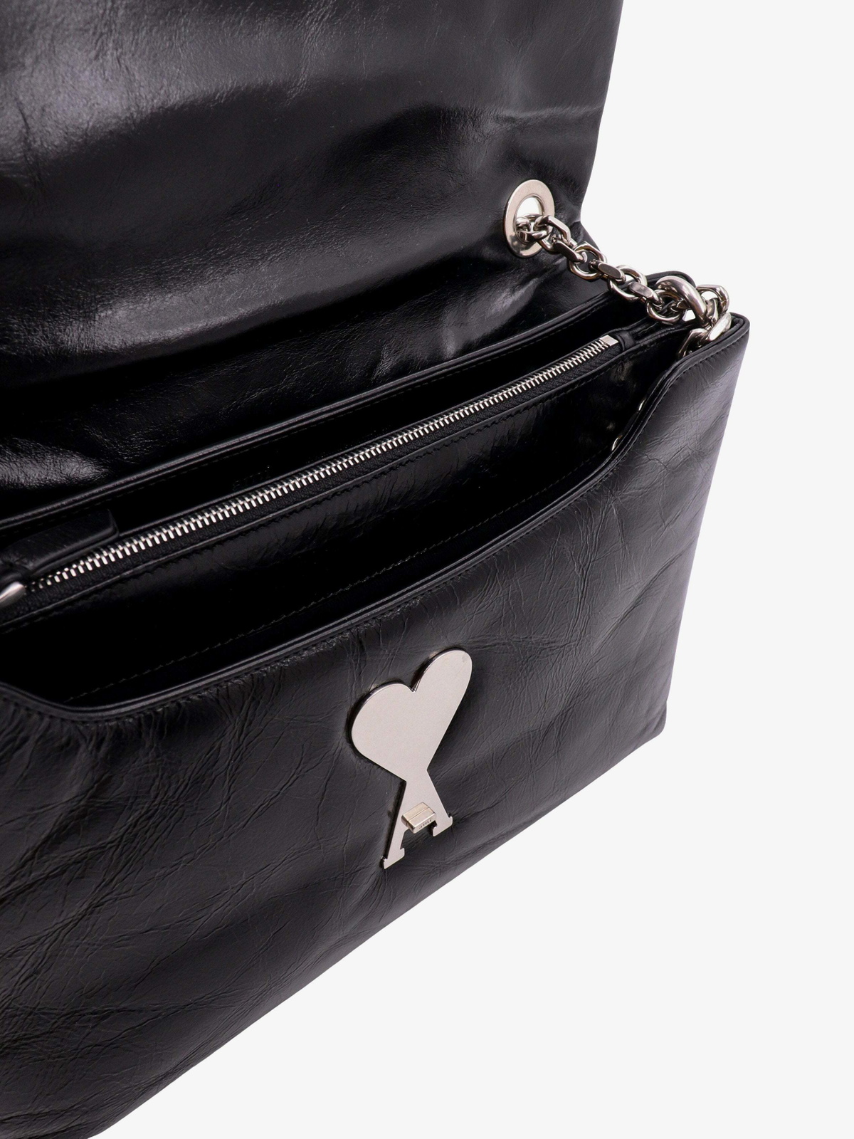 Ami Paris   Shoulder Bag Black   Womens