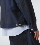 Comme des Garçons Homme Cotton-blend blouson jacket