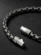 John Hardy - Black Rhodium-Plated Box Chain Bracelet - Silver