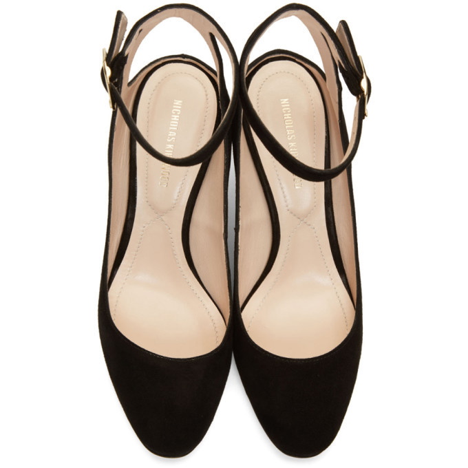 Nicholas Kirkwood + Lola Faux Pearl-Heeled Leather Sandals