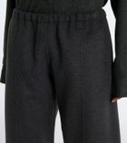 Khaite Clover wool barrel-leg pants