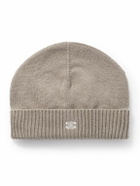 CELINE - Logo-Embroidered Wool and Cashmere-Blend Beanie