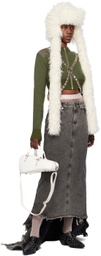 VAQUERA Khaki Military Cardigan