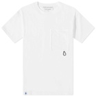 F/CE. Men's Mesh Pocket T-Shirt in White