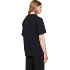 Burberry Black Cross Stitch Knight Cotton T-shirt