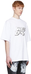 We11done White Cotton T-Shirt