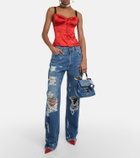 Dolce&Gabbana - Sicily Small denim tote bag