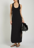 Wardrobe.nyc Stretch-crepe Maxi Dress Black