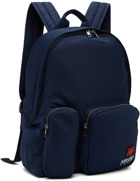 Kenzo Navy Crest Backpack