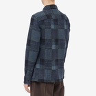 Corridor Men's Patchwork Jacket in Navy