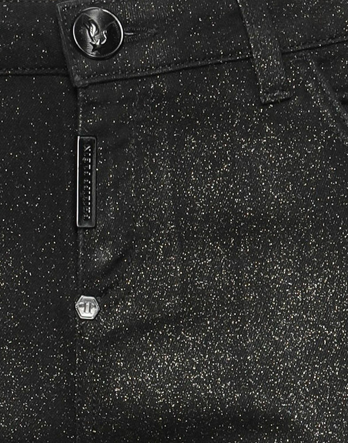 Philipp Plein Womens Jeans in Black