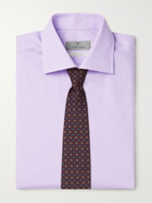 CANALI - Cutaway-Collar Cotton Shirt - Purple - EU 37