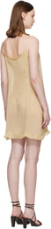 Paloma Wool Beige Enos Minidress