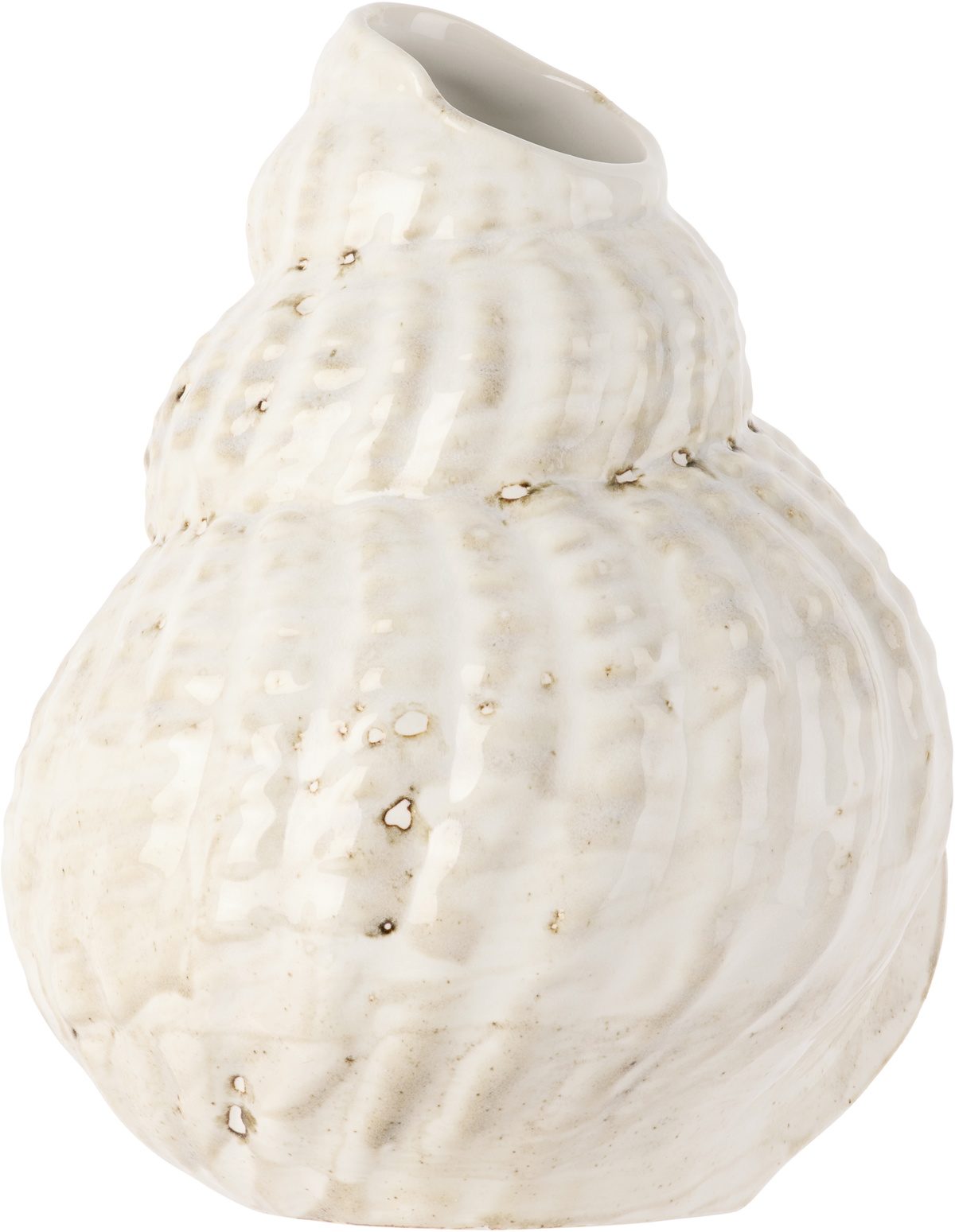 Christina Iversen Studio Off-White Shell Vase