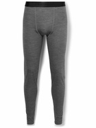 Sunspel - Merino Wool-Jersey Ski Tights - Gray