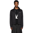 Valentino Black Logo Track Jacket