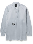 Givenchy - Embellished Wool and Silk-Blend Cardigan - Gray