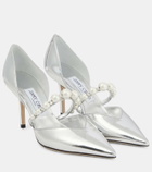 Jimmy Choo Aurelie 85 patent leather pumps