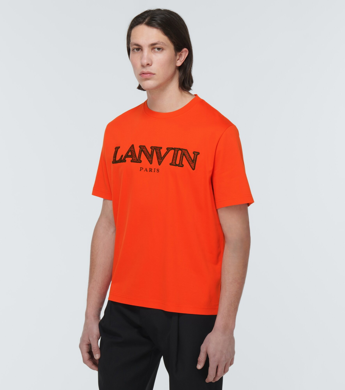 red lanvin t shirt