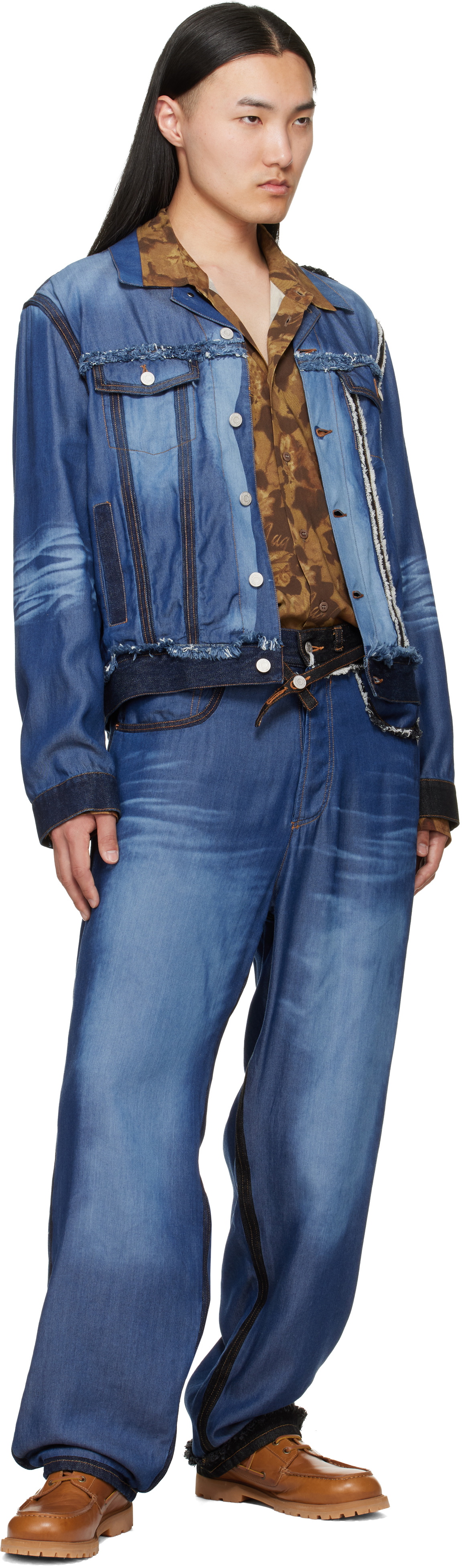 Magliano Blue Stormy Denim Jacket