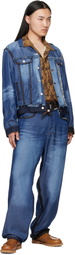 Magliano Blue Stormy Denim Jacket
