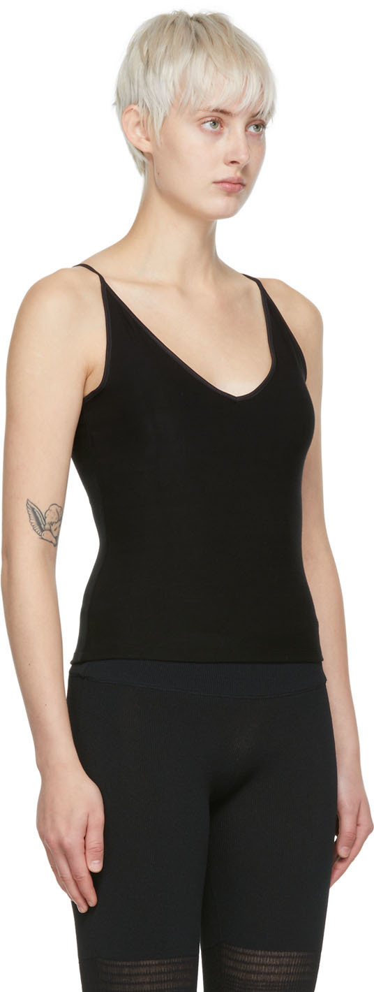 determ; Black Collagen Tank Top