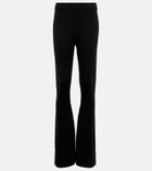 Dorothee Schumacher - Sleek Graphics flared jacquard leggings