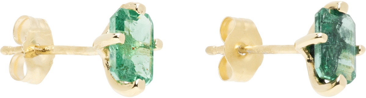 Mondo Mondo Gold Guinevere Stud Earrings