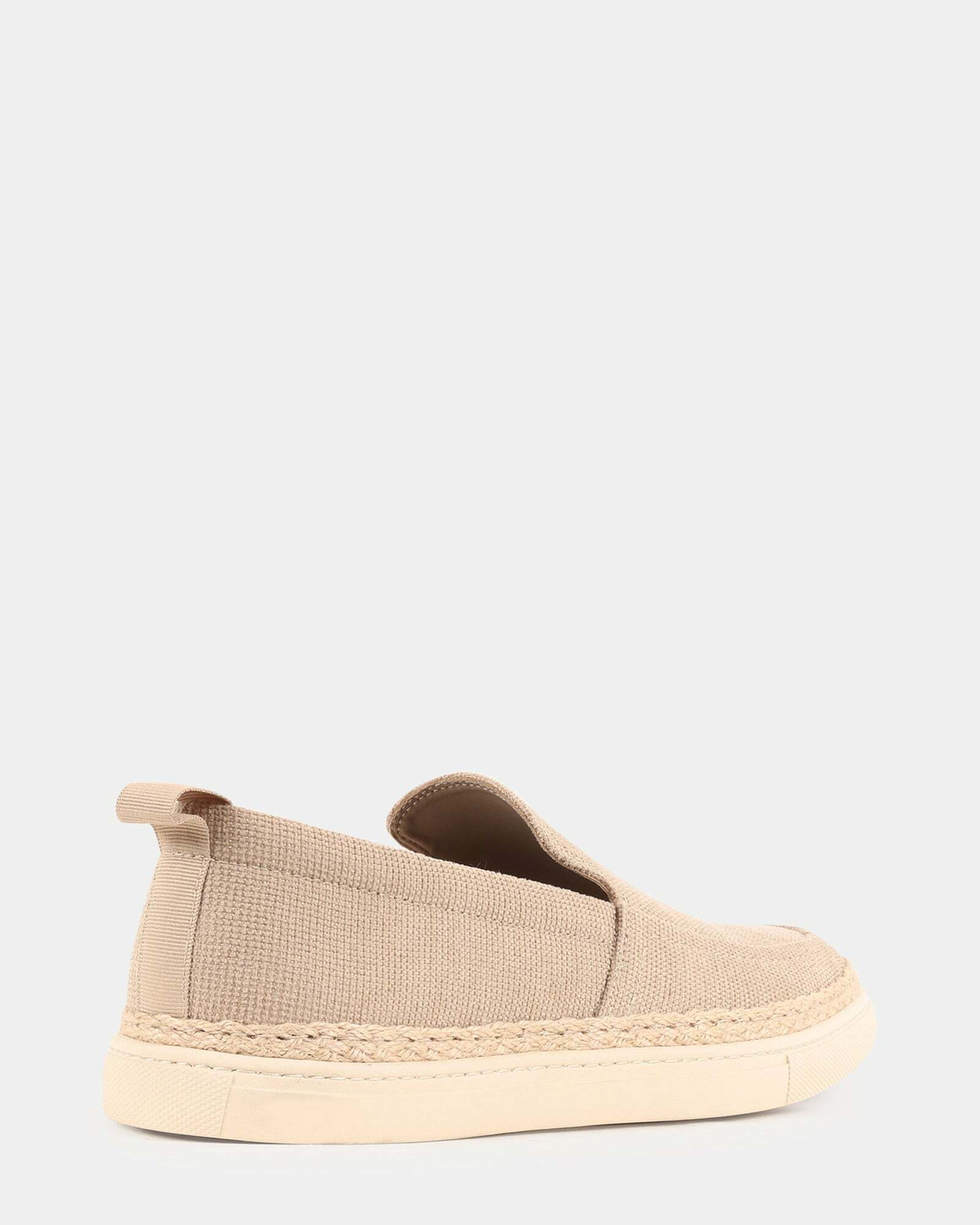 Steve Madden Hilo Loafers in Sand Fabric