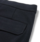 Brunello Cucinelli - Cotton-Blend Jersey Cargo Shorts - Men - Midnight blue