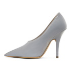 YEEZY Grey Reflective Heels