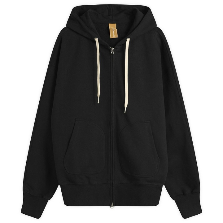 Photo: FrizmWORKS Men's OG Heavyweight Zip Hoodie in Black