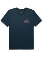 Rag & Bone - Slim-Fit Printed Pima Cotton-Jersey T-Shirt - Blue