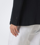 Slowear Single-breasted wool-blend blazer