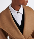 Max Mara Camel hair wrap coat