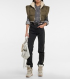 Isabel Marant - Balskee leather wedge sneakers