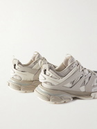 Balenciaga - Track Nylon, Mesh and Rubber Sneakers - Neutrals