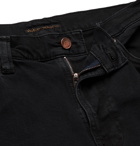 Nudie Jeans - Lean Dean Slim-Fit Tapered Stretch-Denim Jeans - Black